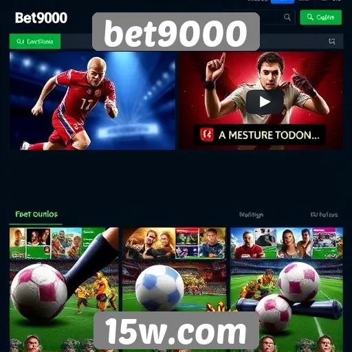Opcões de jogos disponíveis na plataforma bet9000