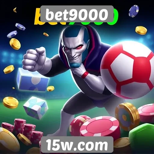 Variedade de jogos disponíveis na plataforma bet9000